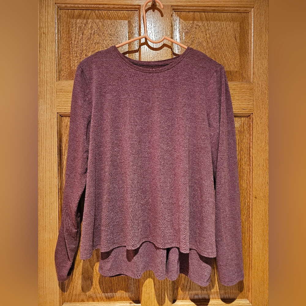 Sonoma Womens Maternity Long Sleeve L